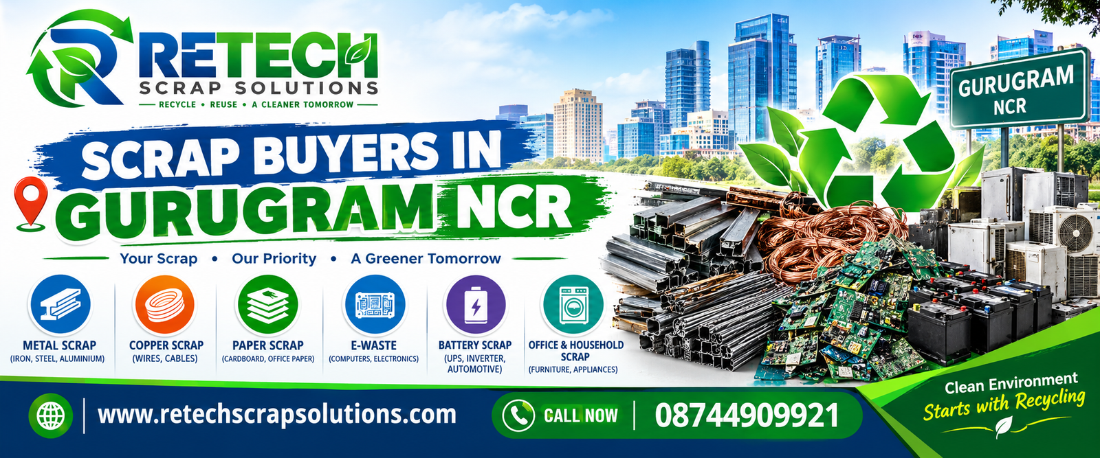 Scrap Buyers in Gurugram NCR