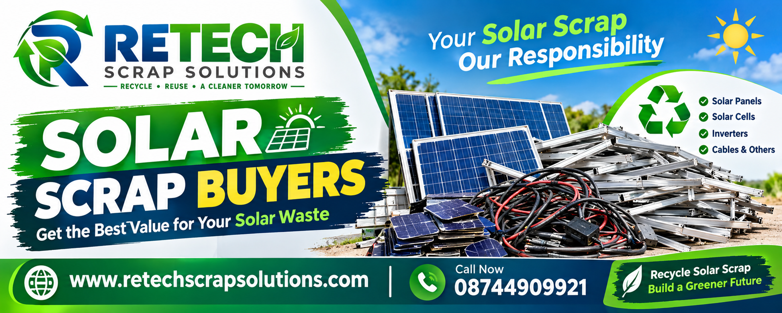 Solar Scrap Buyers in Noida