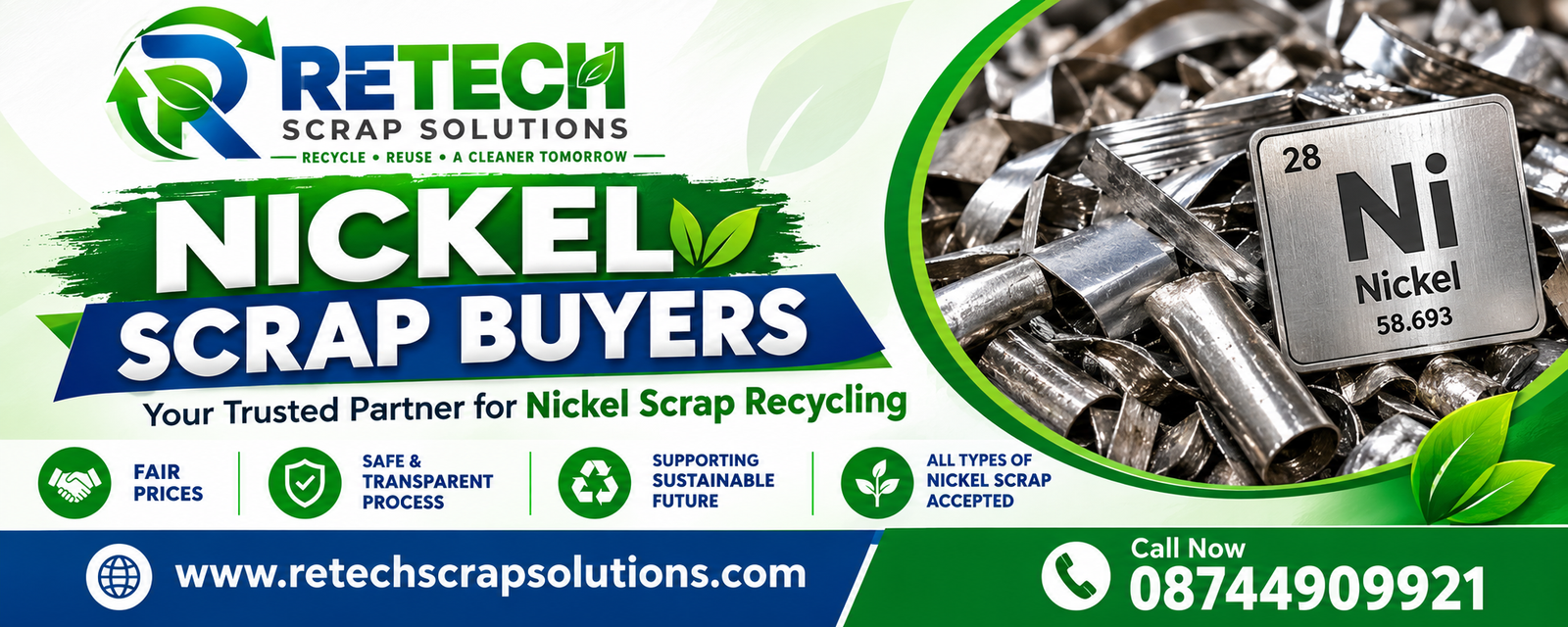 Nickel Scrap Buyers in Noida
