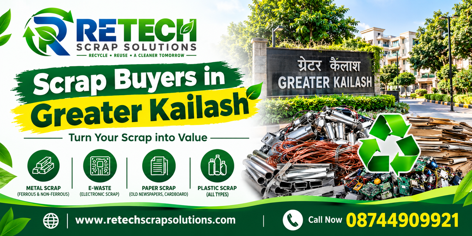 Scrap Buyers in Greater Kailash