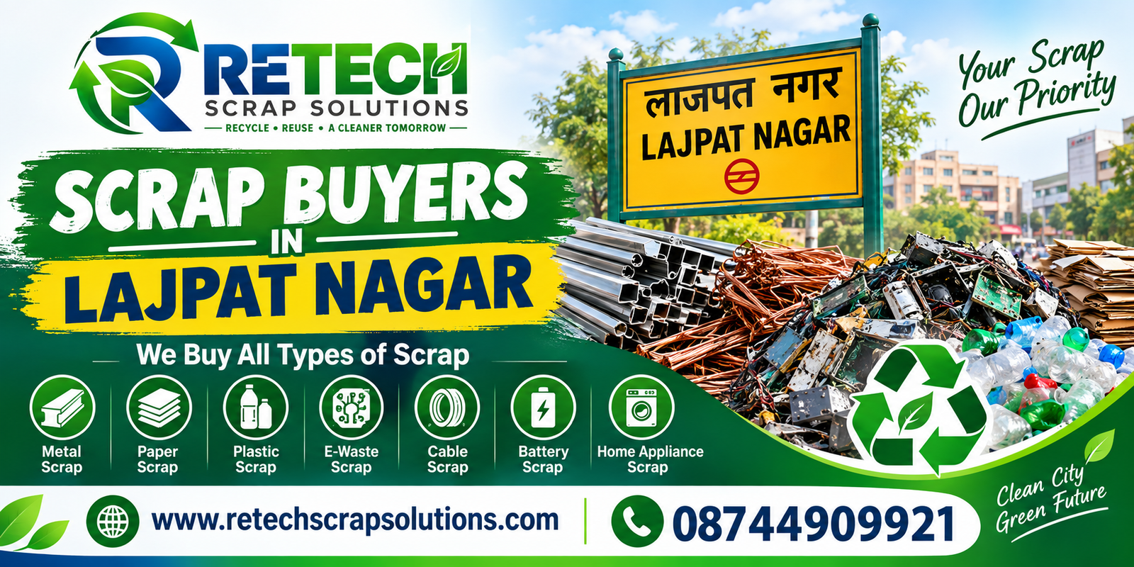 Scrap Buyers in Lajpat Nagar
