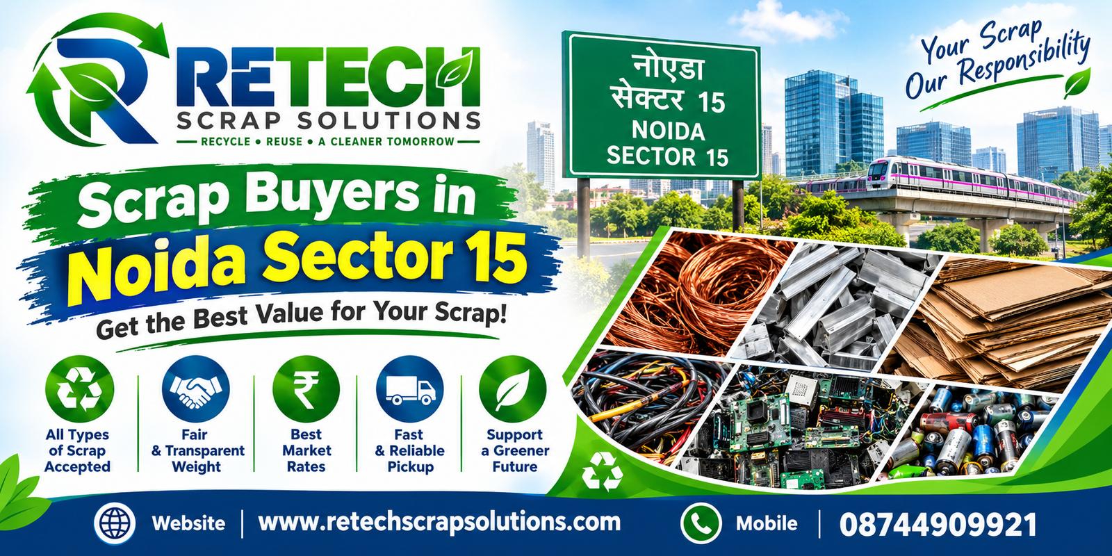 Scrap Buyers in Noida Sector 15