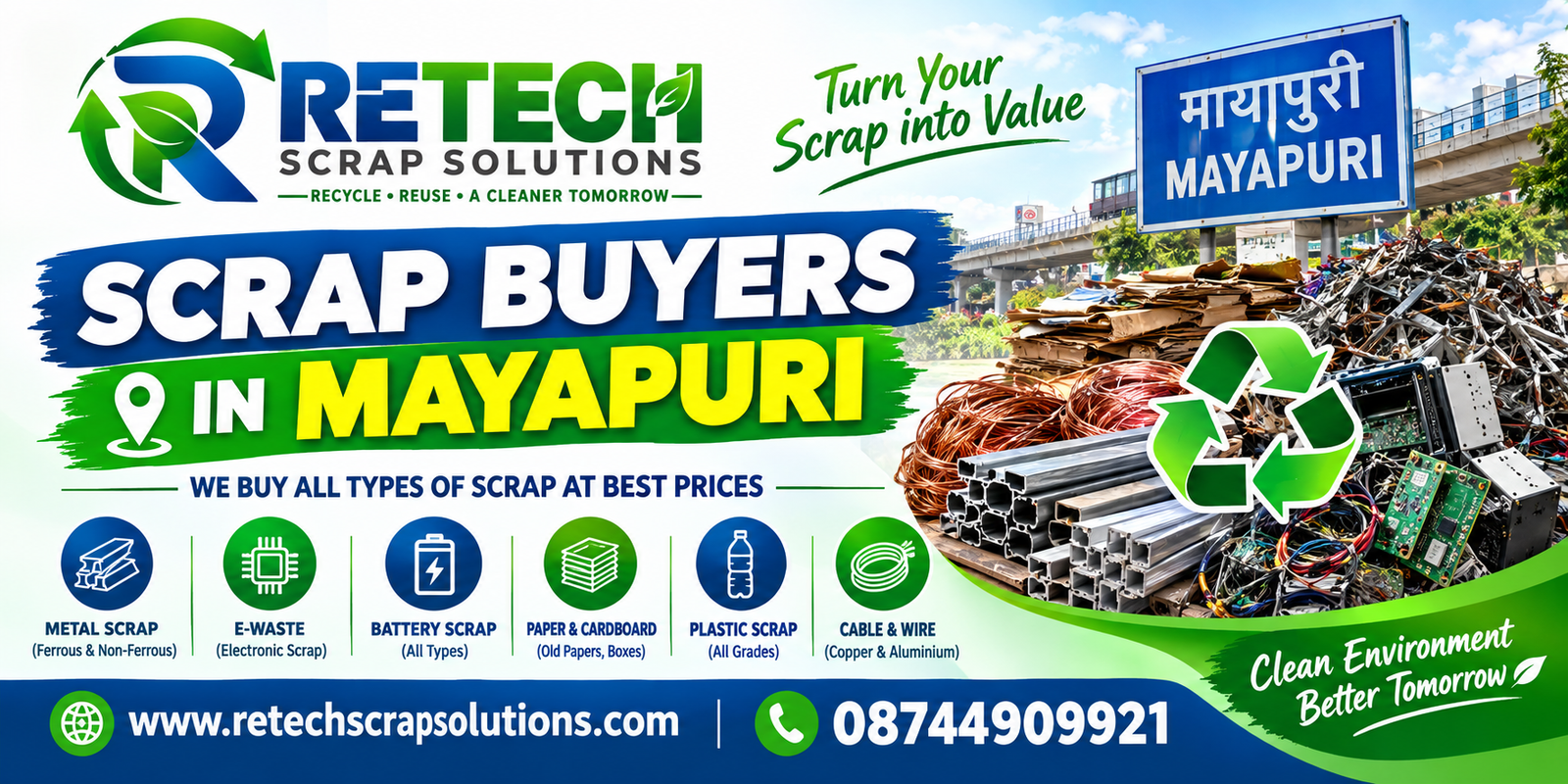 Scrap Buyers in Mayapuri