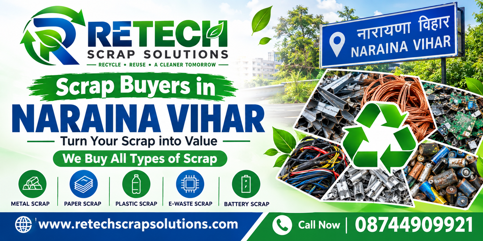 Scrap Buyers in Naraina Vihar