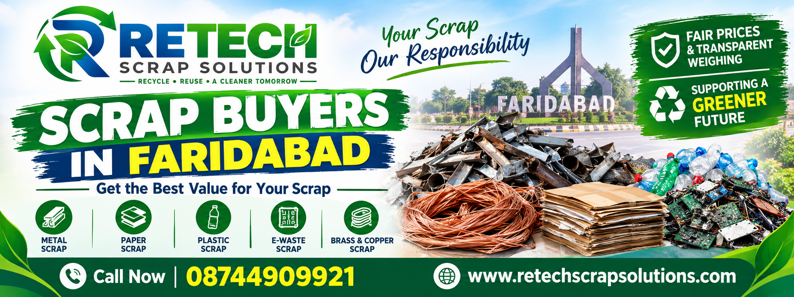 Scrap Buyers in Faridabad