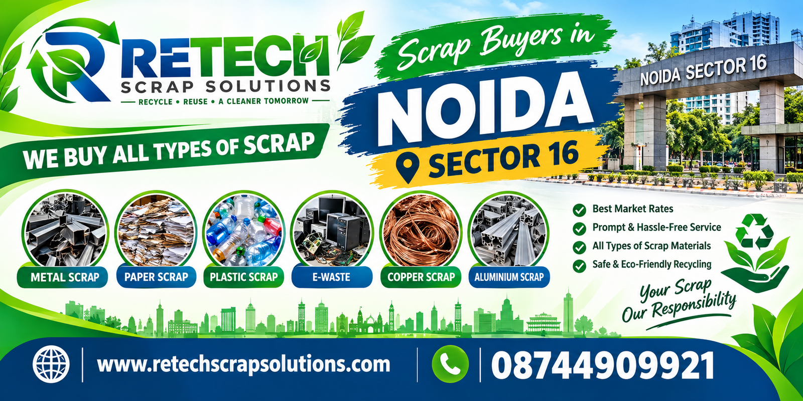 Scrap Buyers in Noida Sector 16