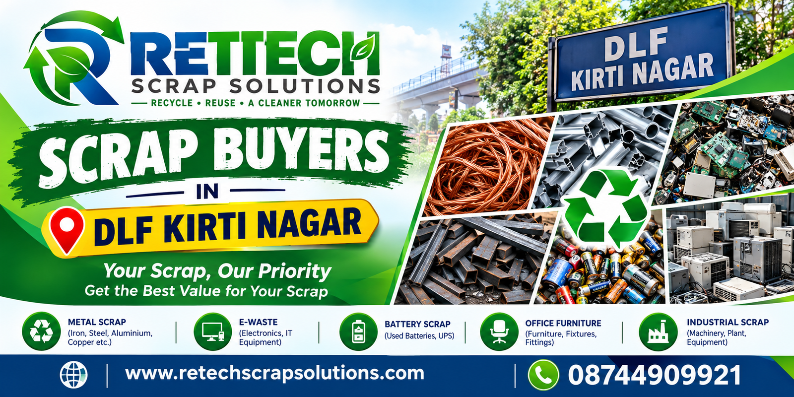 Scrap Buyers in DLF Kirti Nagar